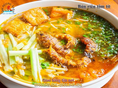 bun rieu tom tit
