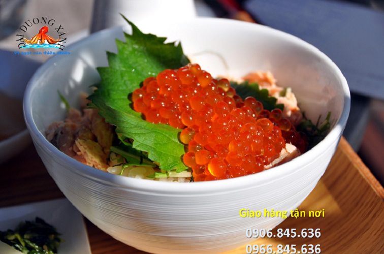 Trứng Cá Hồi Nhập khẩu (50gr/hủ) comchiencahoi