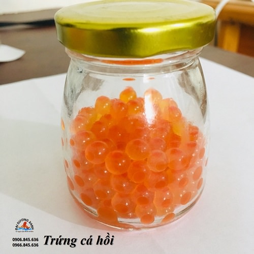 Trứng Cá Hồi Nhập khẩu (50gr/hủ) trung ca hoi hu