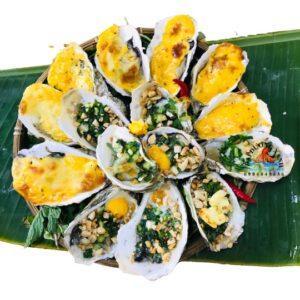 Hàu Tách Vỏ (Hàu nửa mảnh) 1kg hau nuong