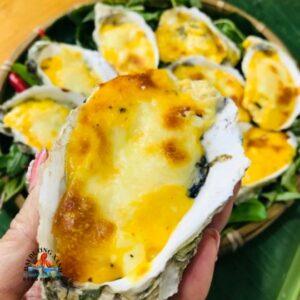 Hàu Tách Vỏ (Hàu nửa mảnh) 1kg hau nuong pho mai